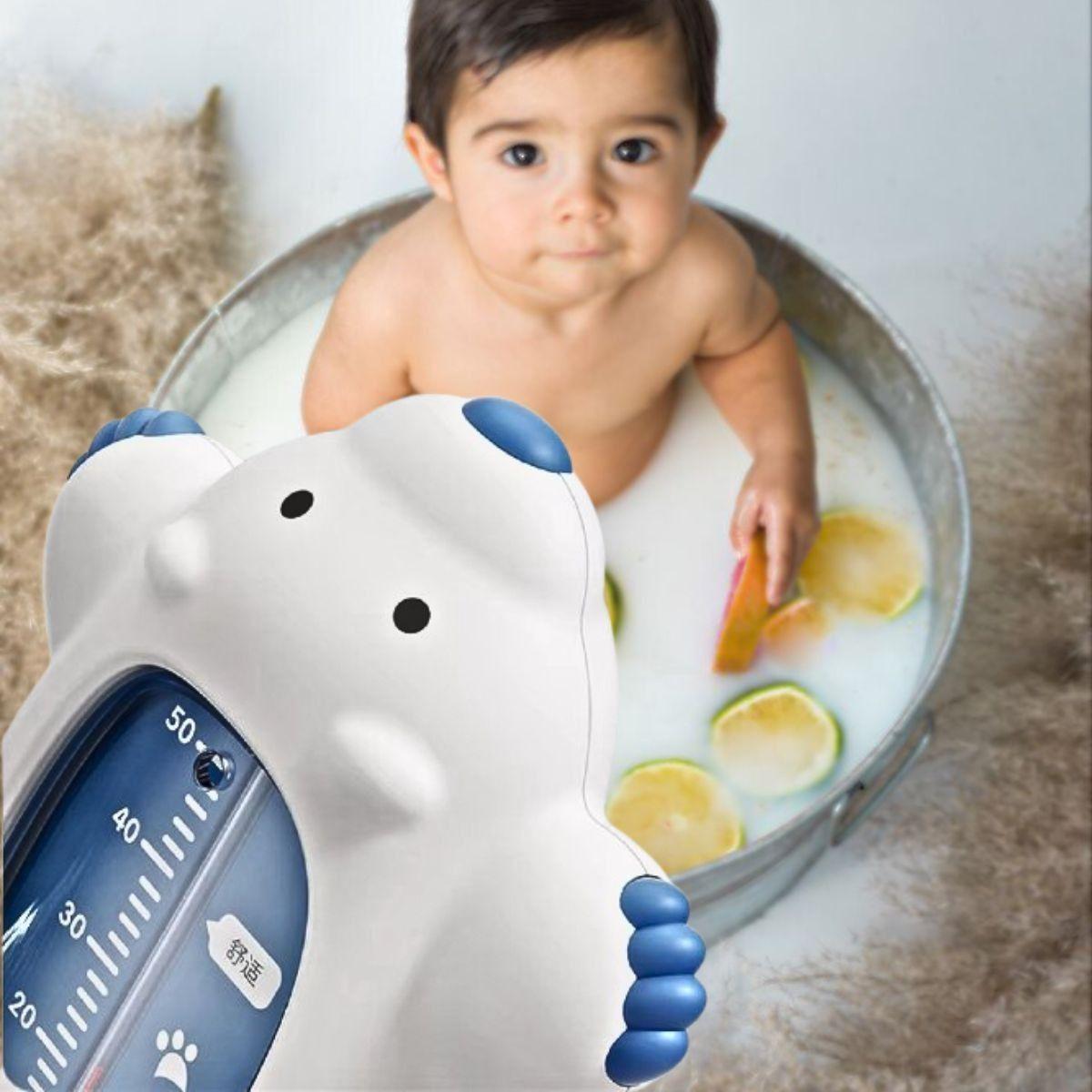 Set 3 Termometro Ducha Agua Baño Diseño Oso Niños Lau-6