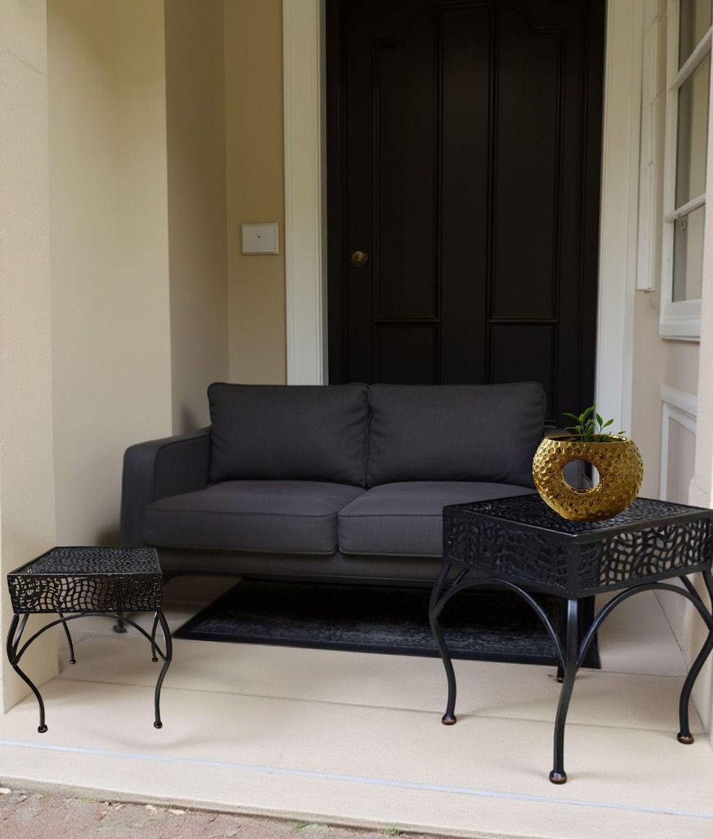 Set 2 Mesa Centro Decorativa Auxiliar Moderno Hogar Jhn-5