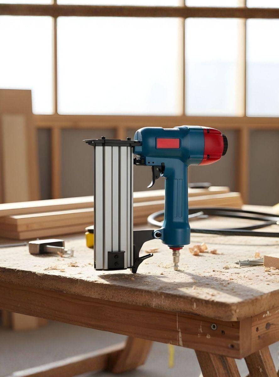 Grapadora De Aire Neumática Herramienta Sin Compresor Jhn-8