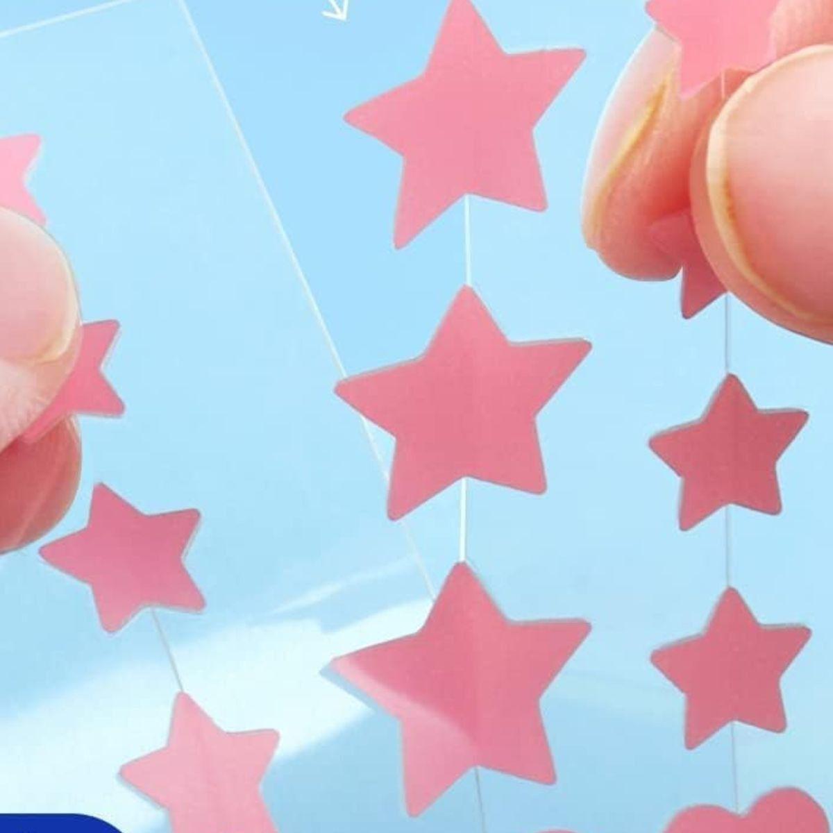 PACK DE 3 PARCHES PARA ACNE DISEÑO ESTRELLA CORAZON LAU-8