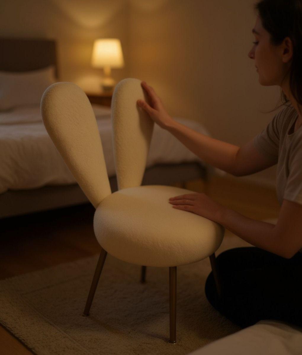 Silla Oreja Conejo Funcional Diseño Lúdico Estética Jhn-4