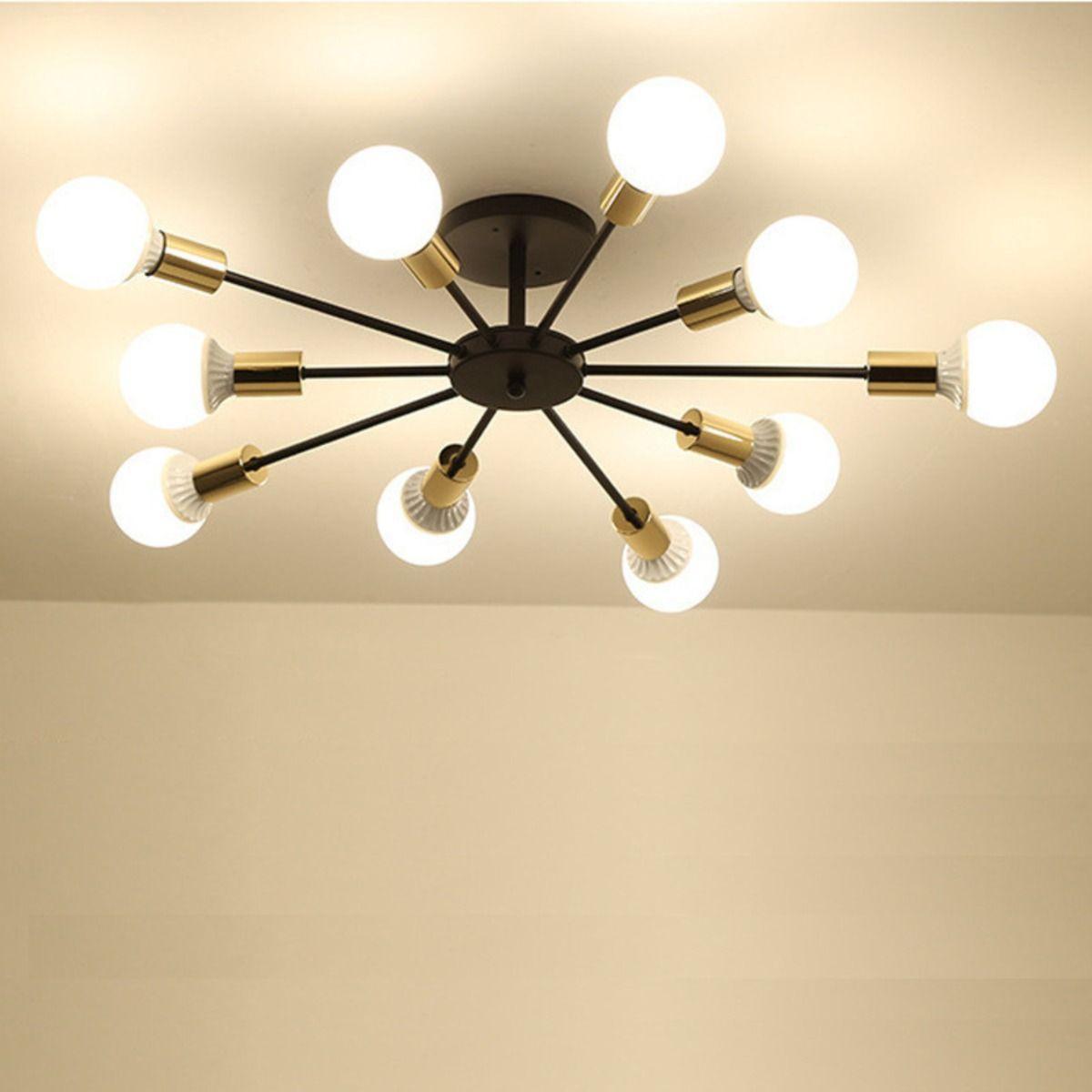 Lampara Colgante Araña Sputnik Retro Vintage Sala Hogar Lau-4