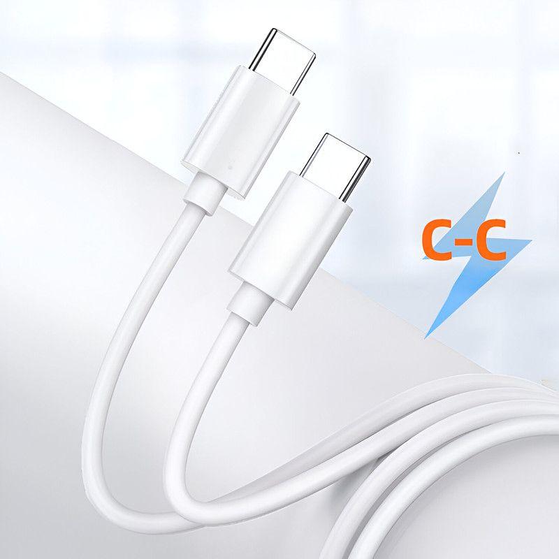 Set 4 Cables USB-C To C Celulares Carga Rapida Datos Lau-5