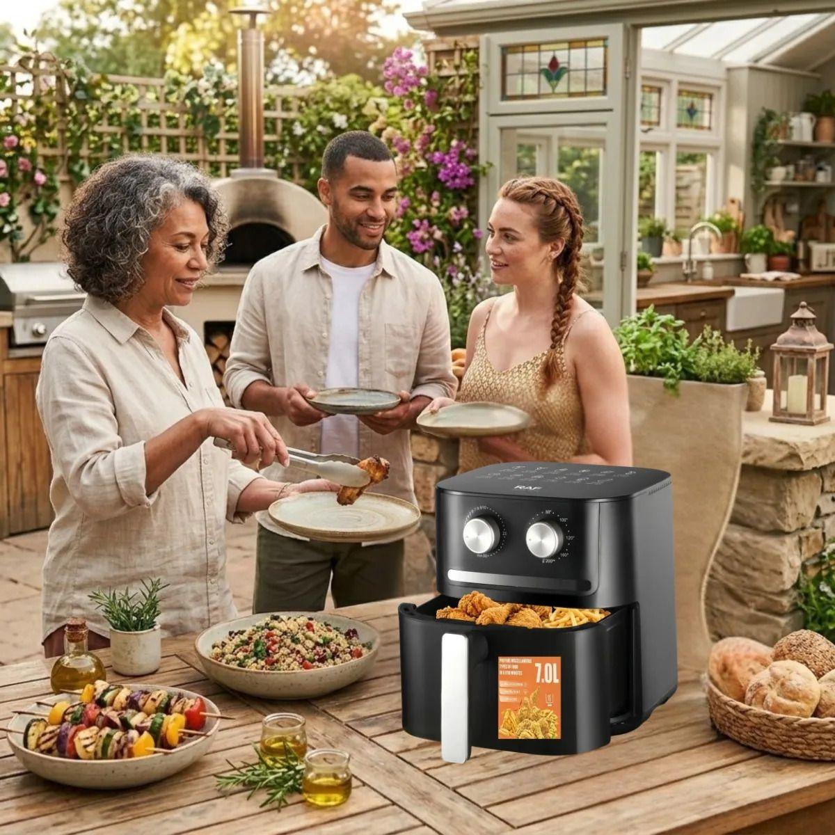 Freidora Aire Cocina Sin Aceite Saludable 360 Grados ALJ-4