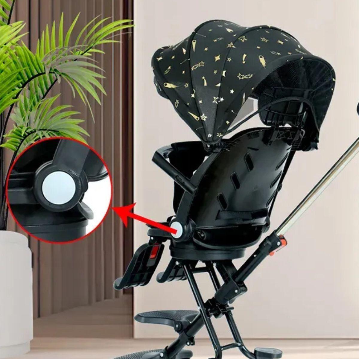 CARRITO CARRIOLA PASEO RECLINABLE PLEGABLE BEBE LAU-4