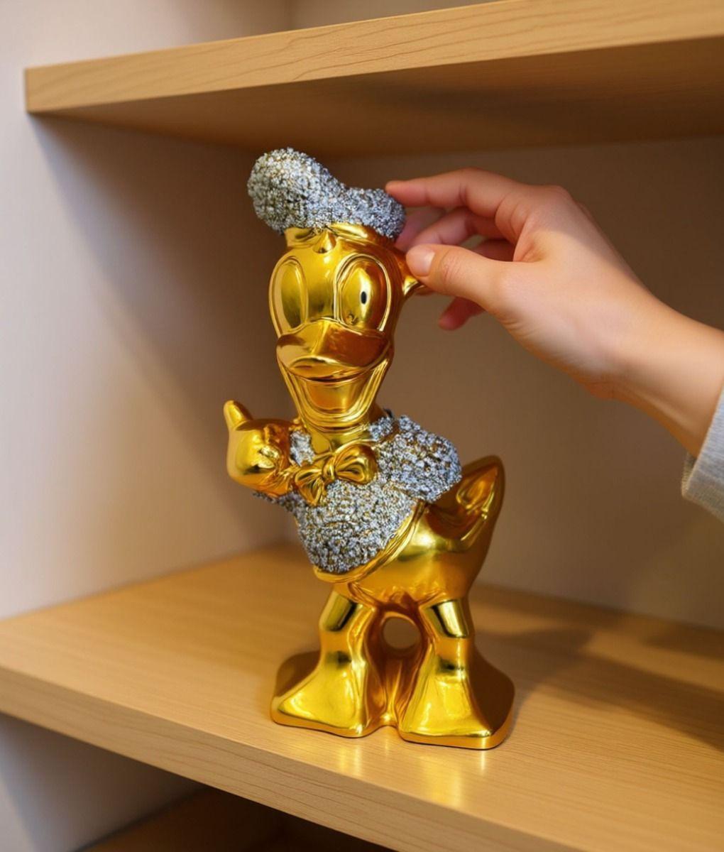 Figura Decorativa Pato Donald Estatua Adorno Hogar Mesa Jhn-4