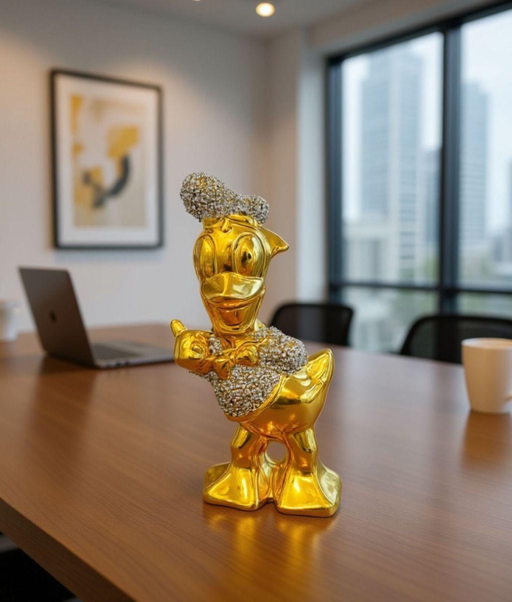 Figura Decorativa Pato Donald Estatua Adorno Hogar Mesa Jhn-6