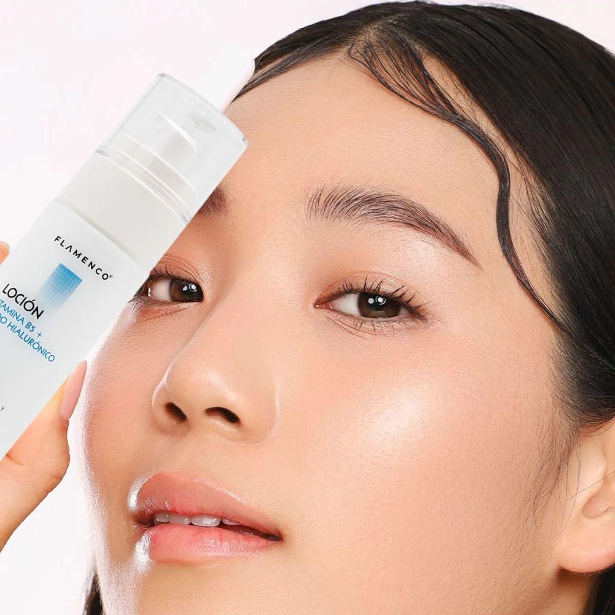 LOCION FACIAL VITAMINA B5 CON ACIDO HIALURONICO BELLEZA LAU-4