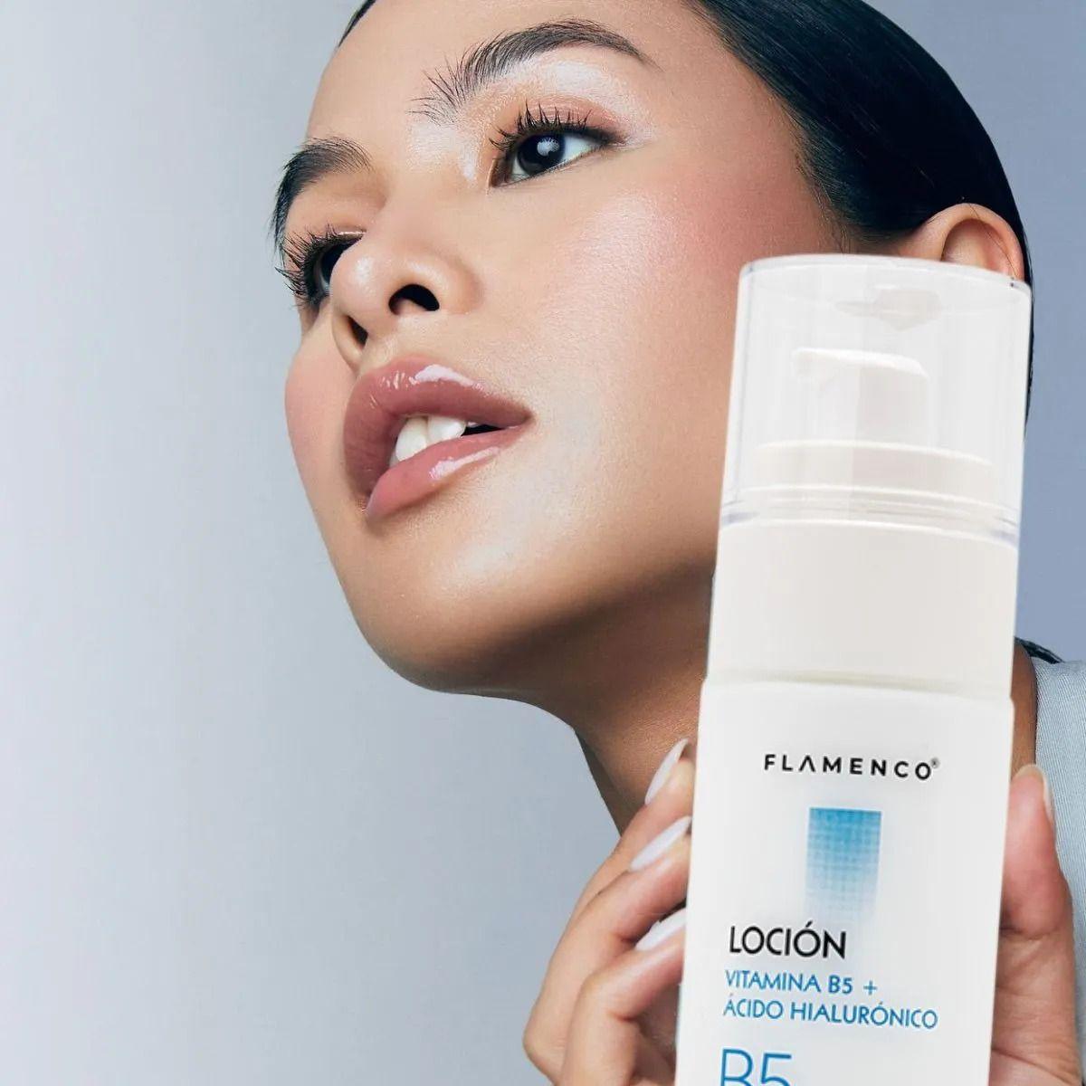LOCION FACIAL VITAMINA B5 CON ACIDO HIALURONICO BELLEZA LAU-7
