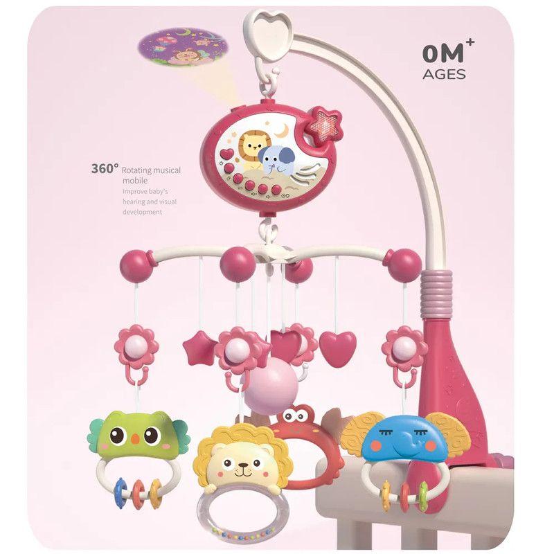 MOVIL PARA CUNA BEBE MUSICAL SONAJERO DIVERTIDO LAU-3