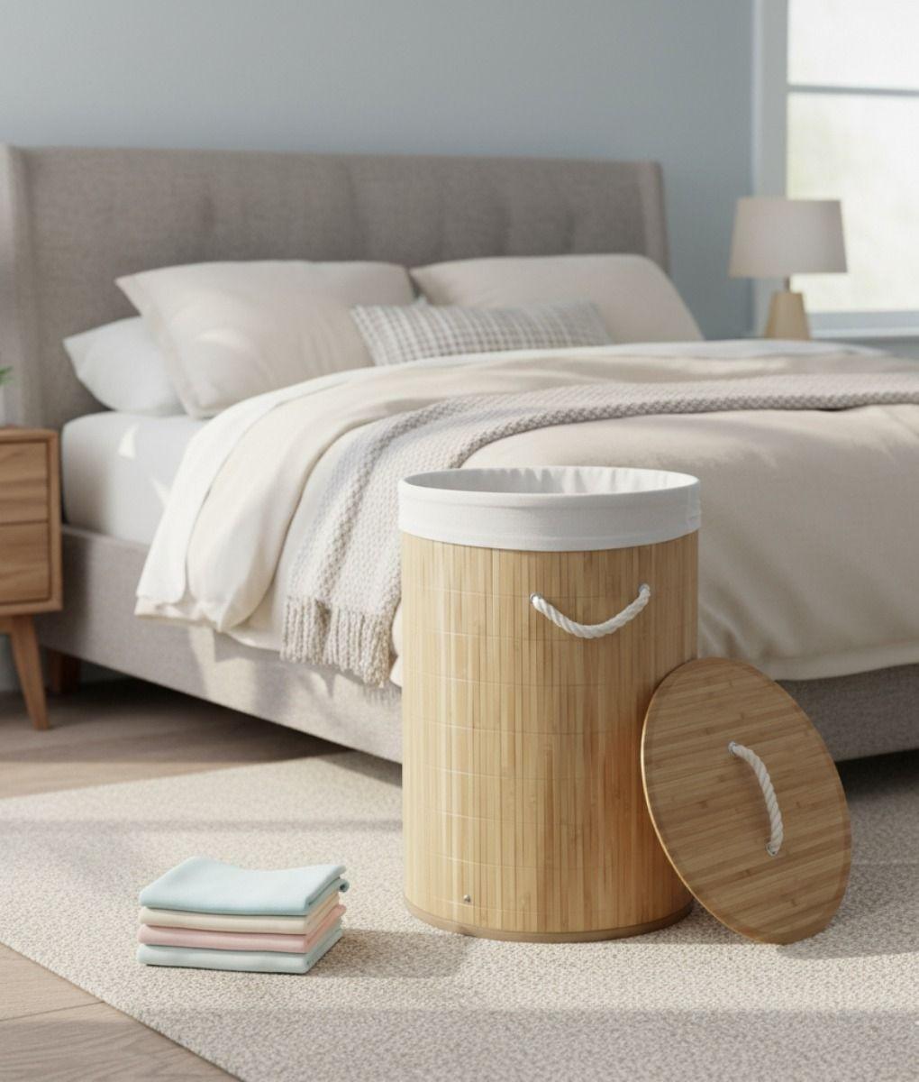 Canasto Organizador Almacenamiento Cesto Estilo Natural Jhn-7