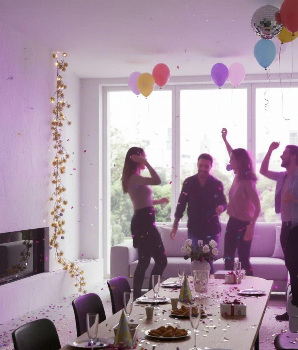 Set 2 Enredadera Floral Decorativa Diseño Caída Natural Jhn-5