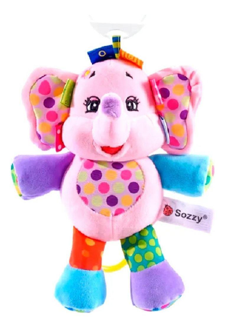 SONAJERO PELUCHE COLGANTE MUSICAL SENSORIAL BEBE LAU-0