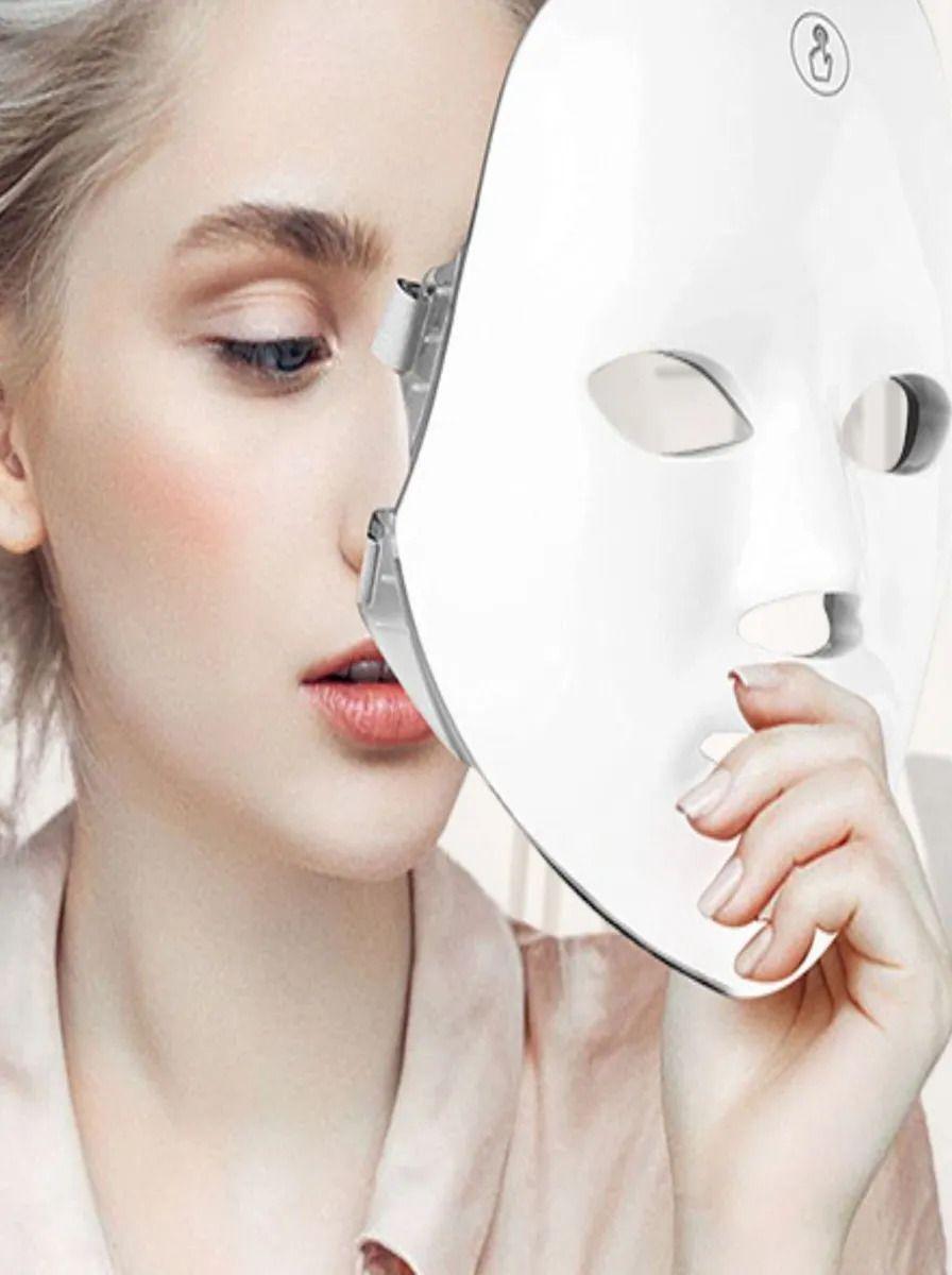 Mascara Facial LED Fototerapia Bioestimulacion Anti-edad Lau-7