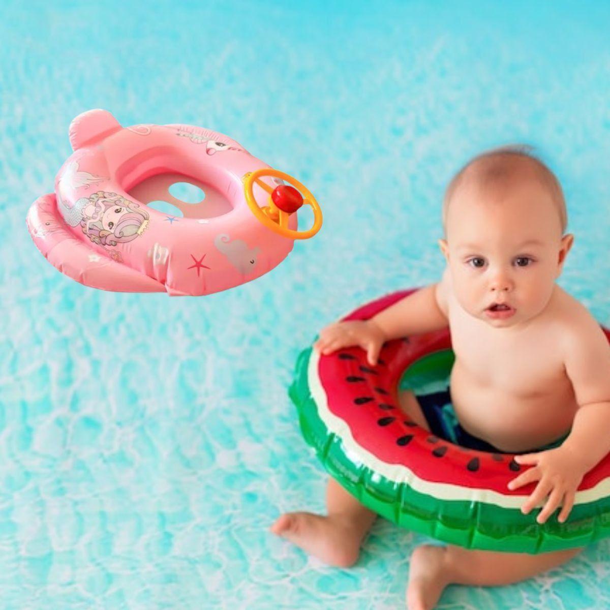 SET 2 FLOTADOR INFLABLE PARA NIÑOS TIMON VERANO PISCINA LAU-3