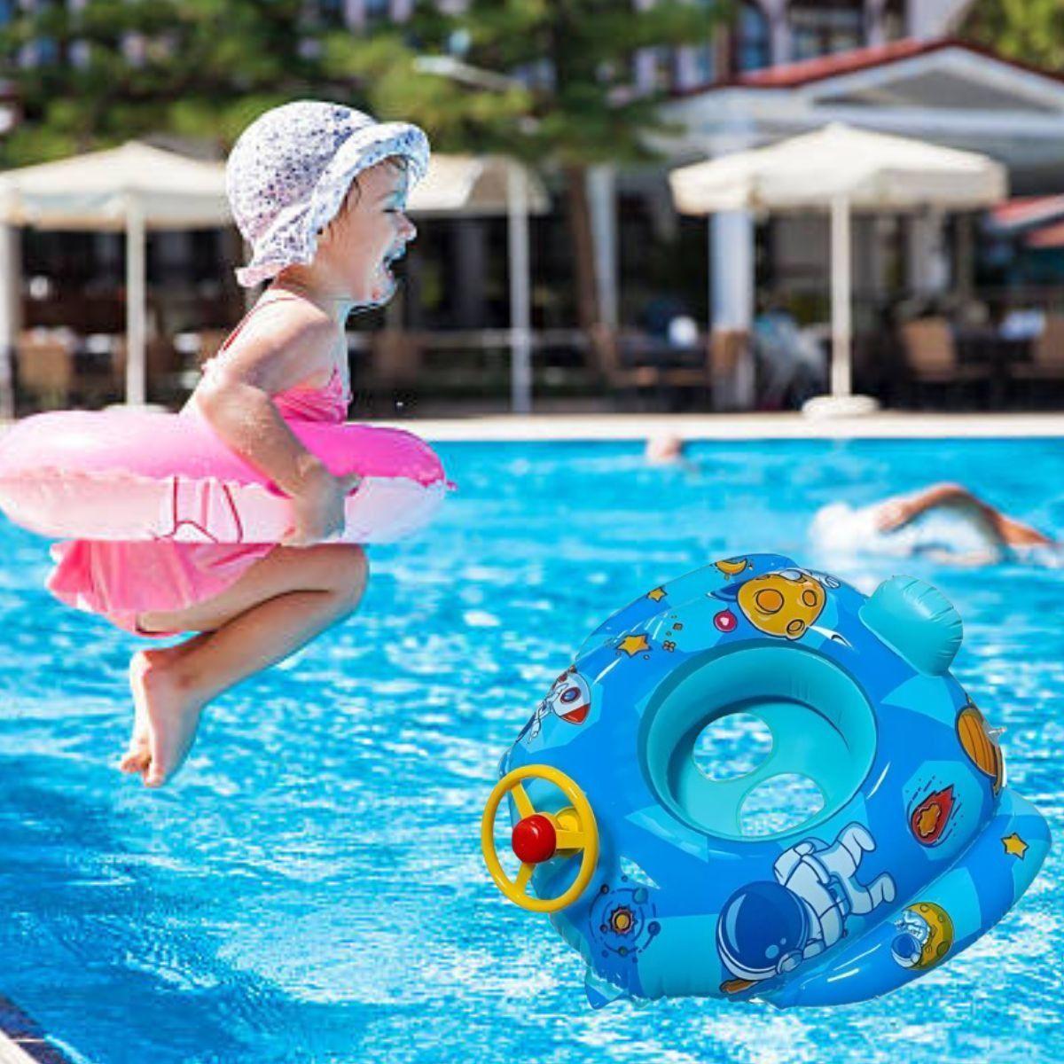 SET 2 FLOTADOR INFLABLE PARA NIÑOS TIMON VERANO PISCINA LAU-4
