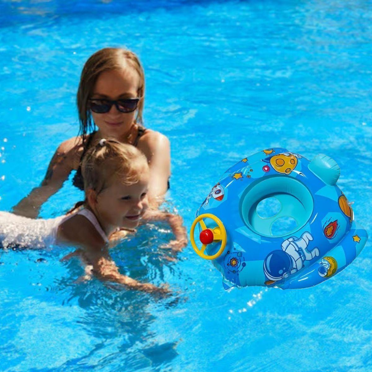 SET 2 FLOTADOR INFLABLE PARA NIÑOS TIMON VERANO PISCINA LAU-9