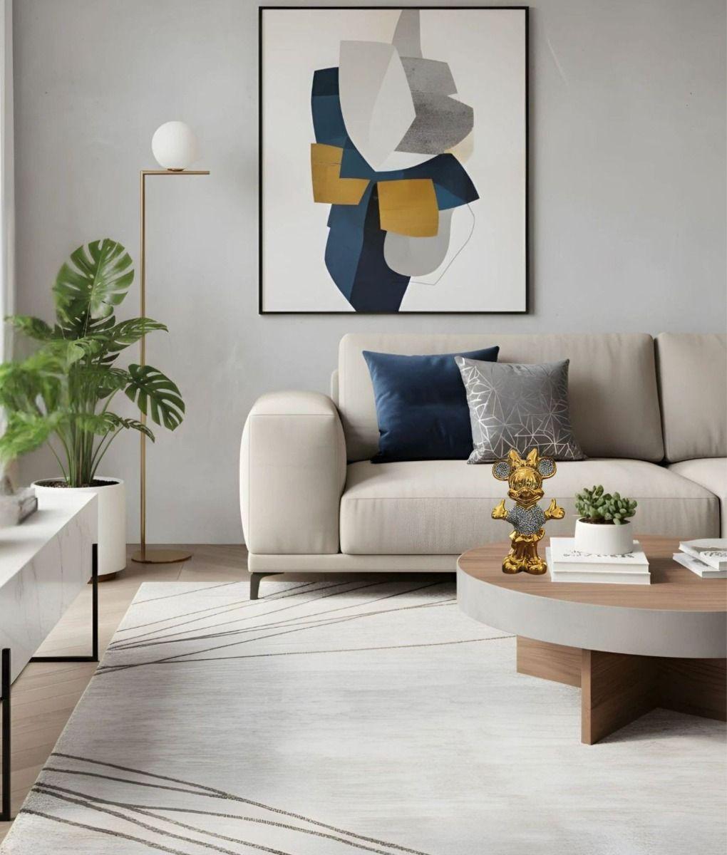 Figura Decorativa Minnie Mouse Estatua Adorno Hogar Mesa Jhn-9