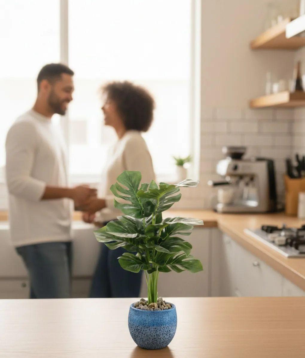 Planta Artificial Decorativa Tropical Vegetación Exótica Jhn-5