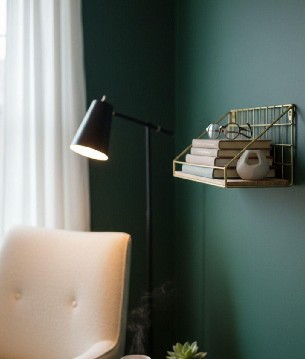 Estante Pared Repisa Diseño Moderno Almacenamiento Jhn-6