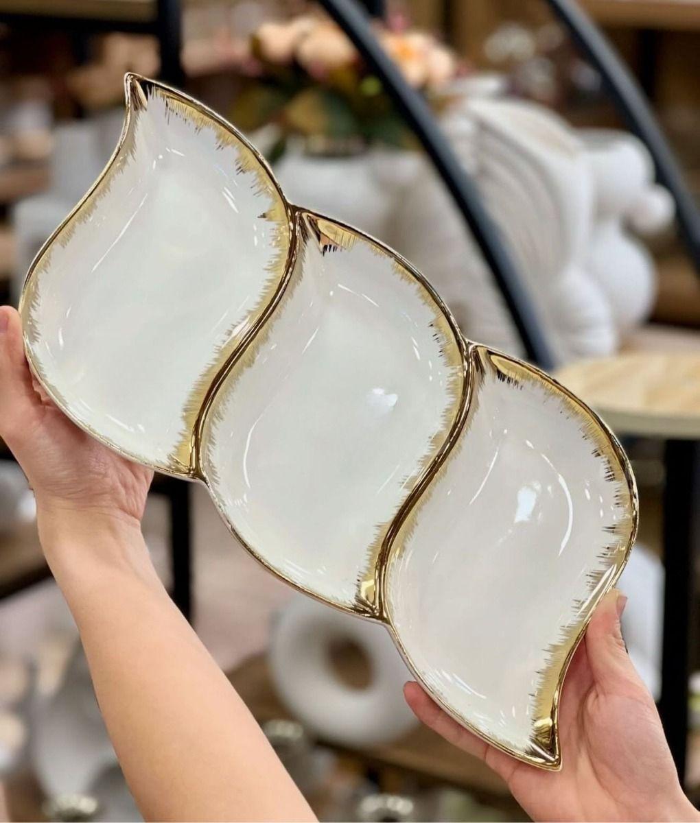 Bandeja Decorativa Servir Almacenamiento Multifuncional Jhn-3