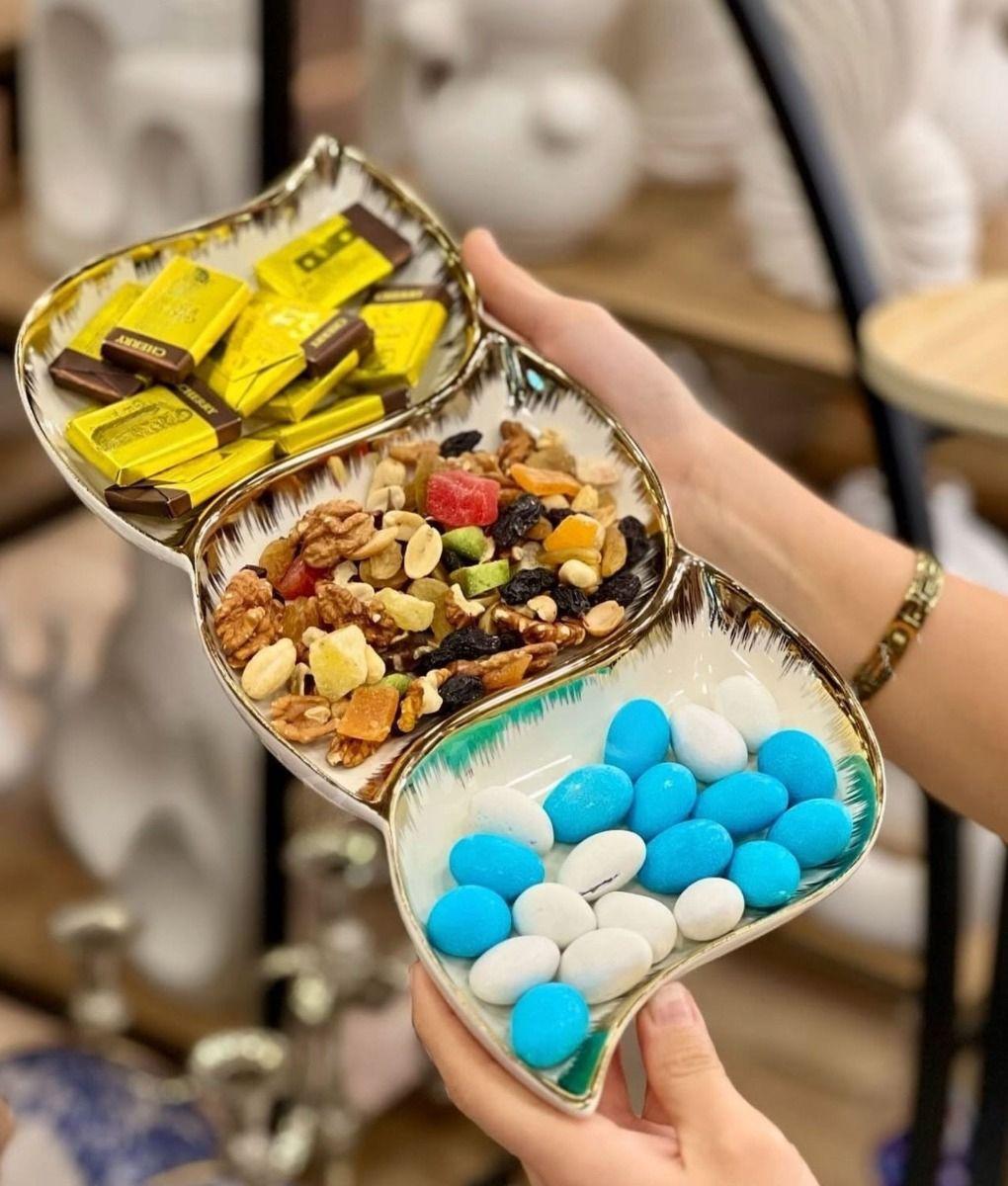 Bandeja Decorativa Servir Almacenamiento Multifuncional Jhn-4