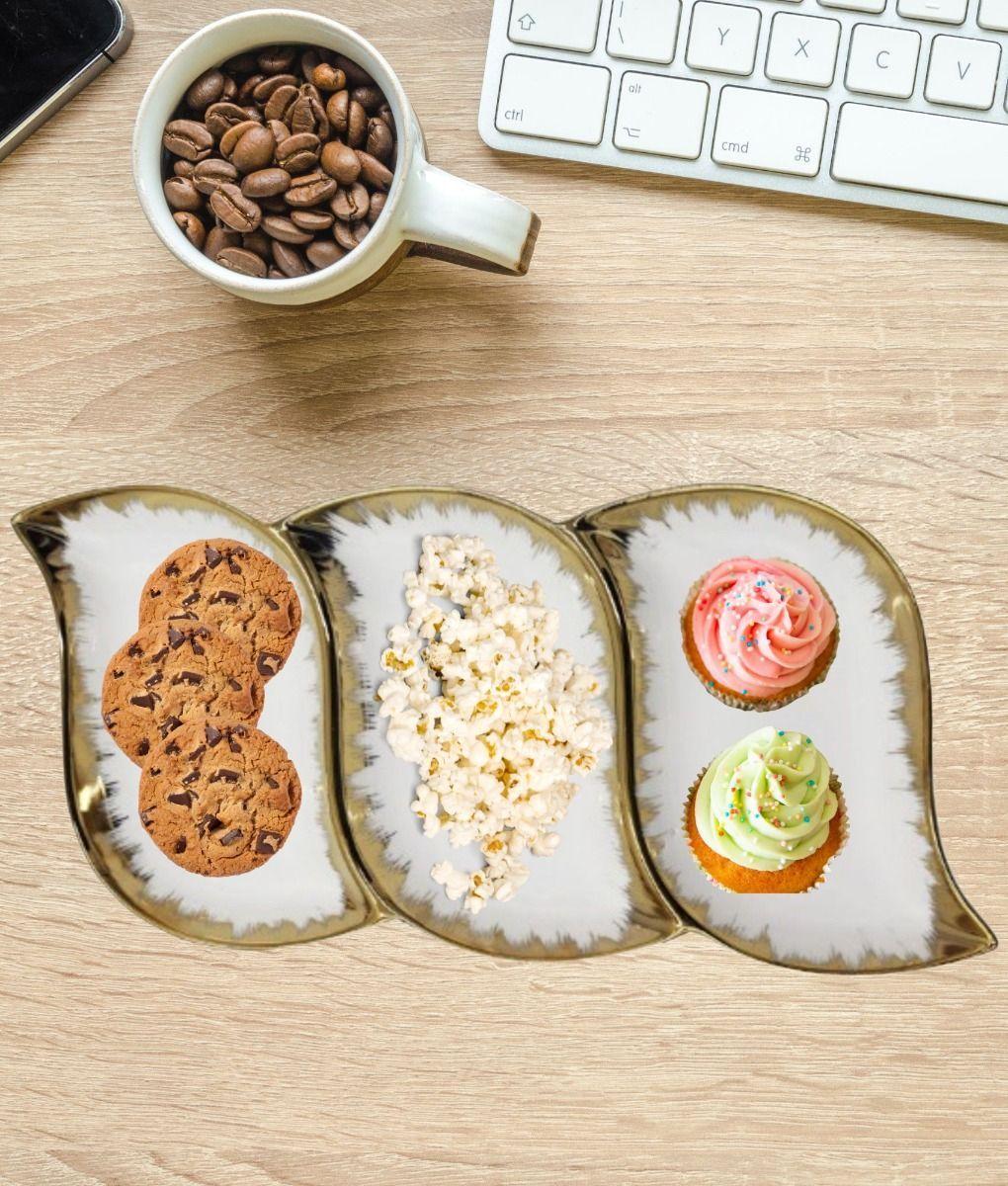 Bandeja Decorativa Servir Almacenamiento Multifuncional Jhn-6