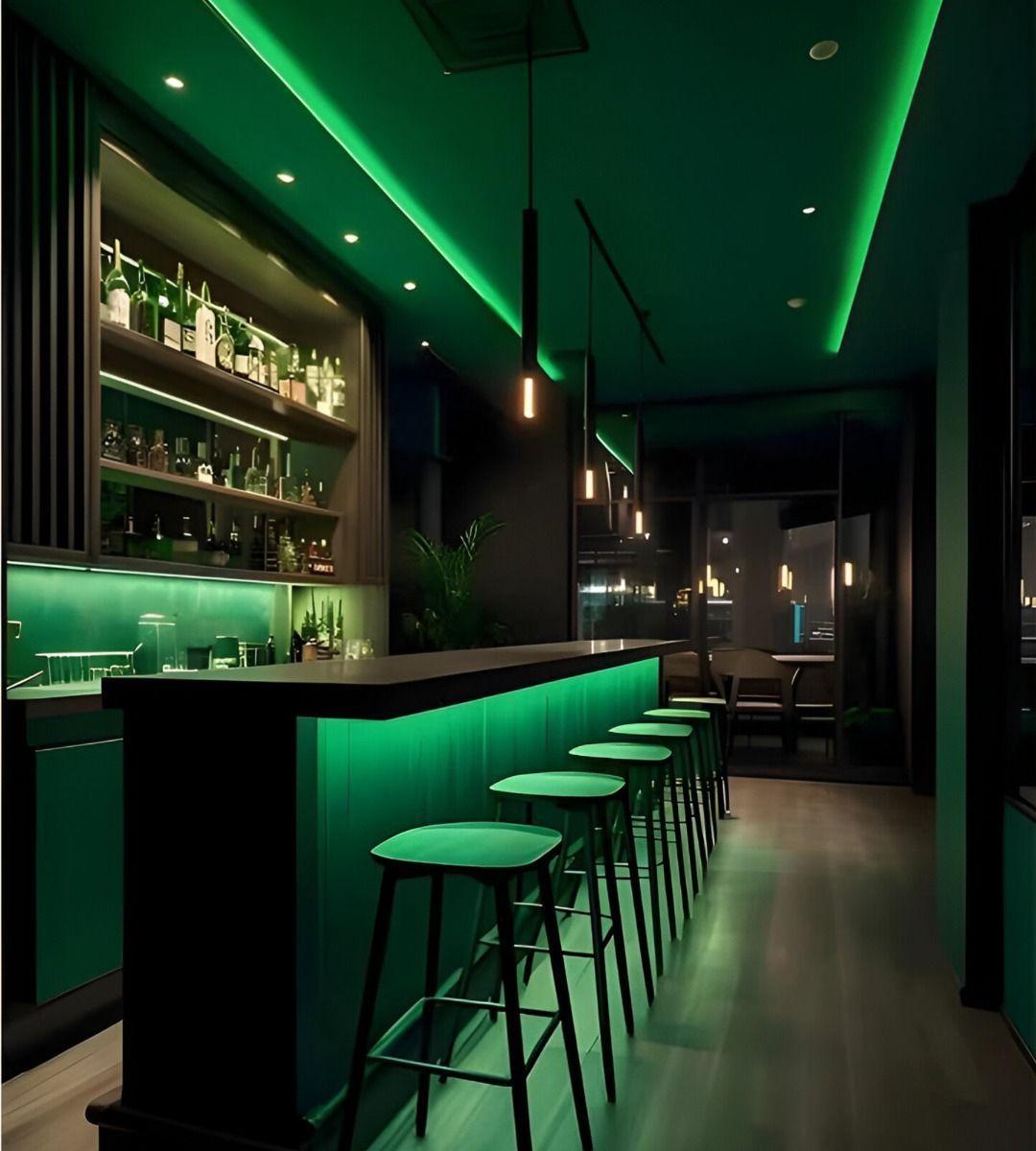 Cinta De Luces LED De Color Verde Decorativa Jhn-5