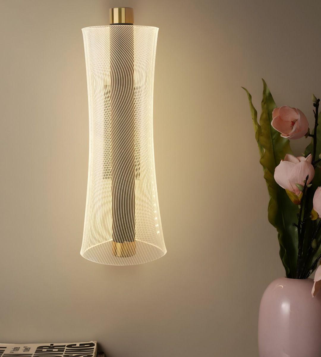 Lámpara Pared Moderna LED Decorativa Cilíndrica Jhn-4
