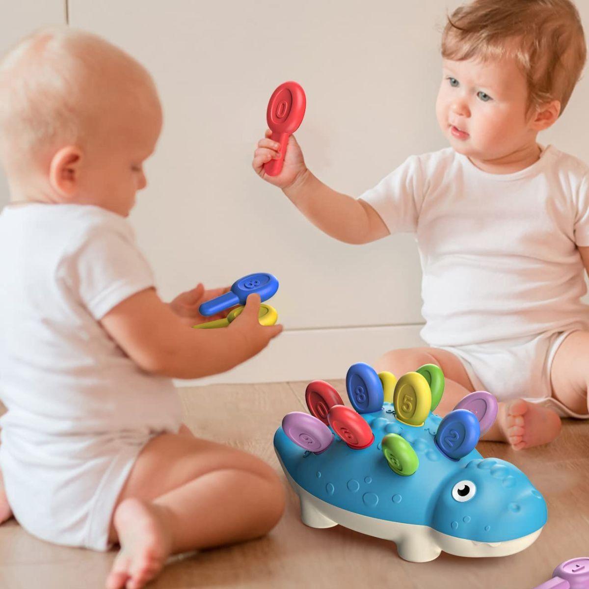 JUGUETE DIVERTIDO DINOSAURIO CLASIFICACION APRENDIZAJE LAU-4