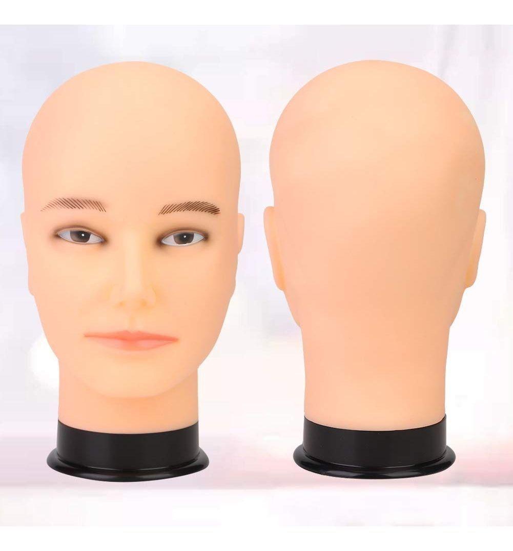Cabeza Maniquí Calvo Peluca Profesional Exhibidor Jhn-7