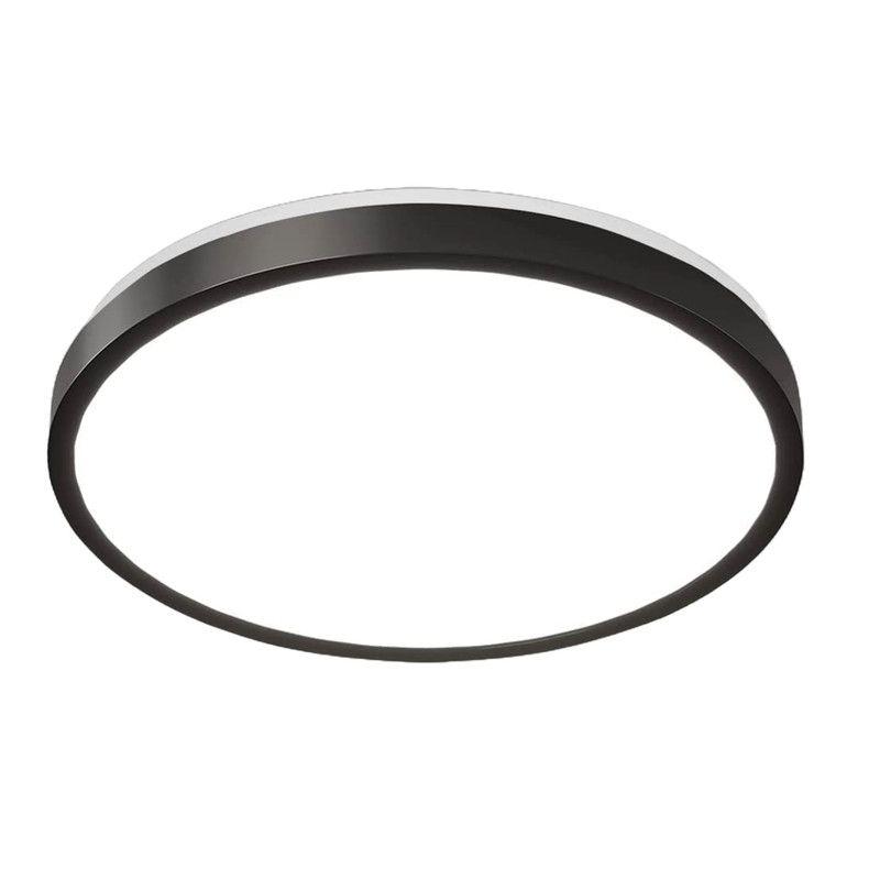 Lampara Techo Ovalada LED Moderna Sala Cocina Lau-2