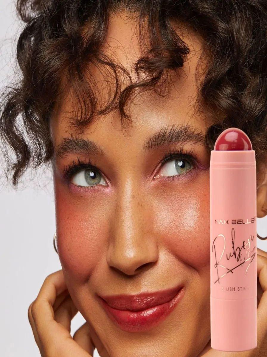 Pack 2 Rubor en Crema Glow Blush Stick Maquillaje Lau-5