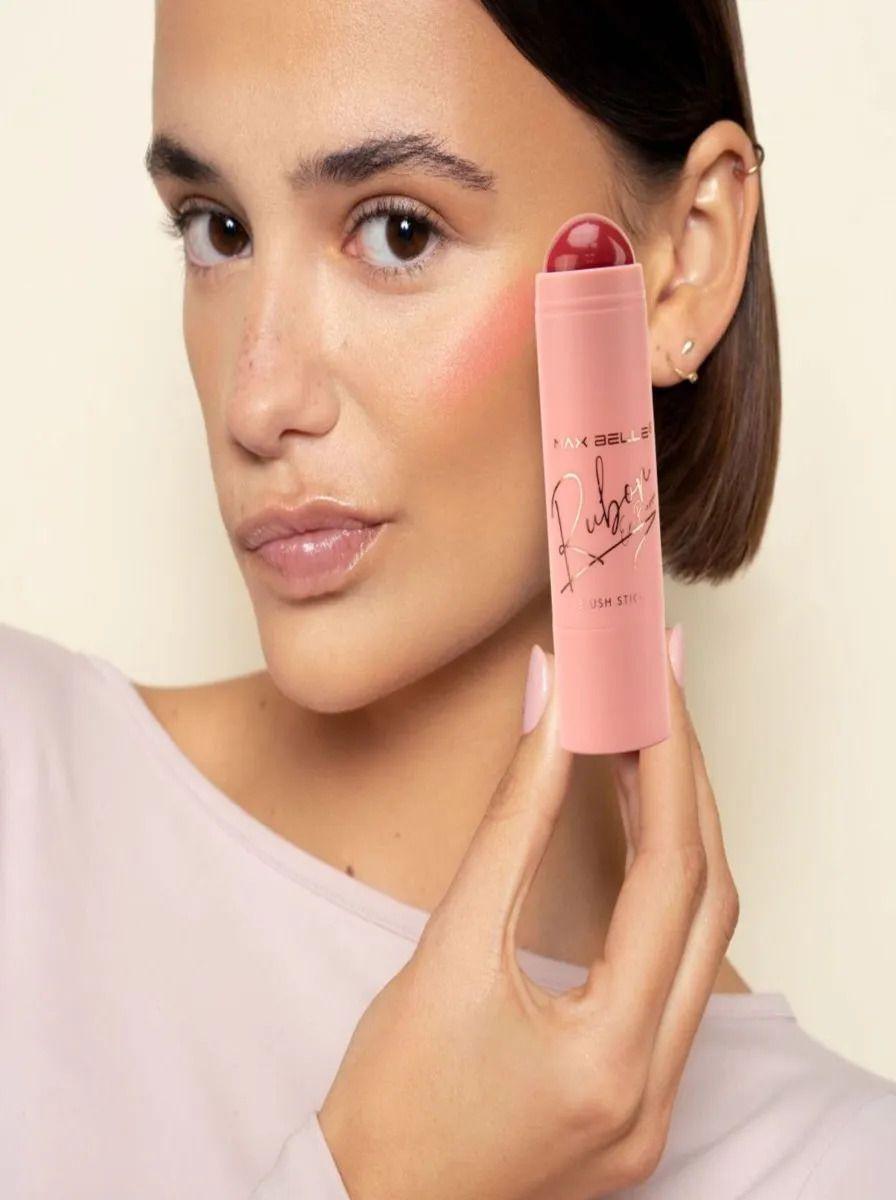 Pack 2 Rubor en Crema Glow Blush Stick Maquillaje Lau-8