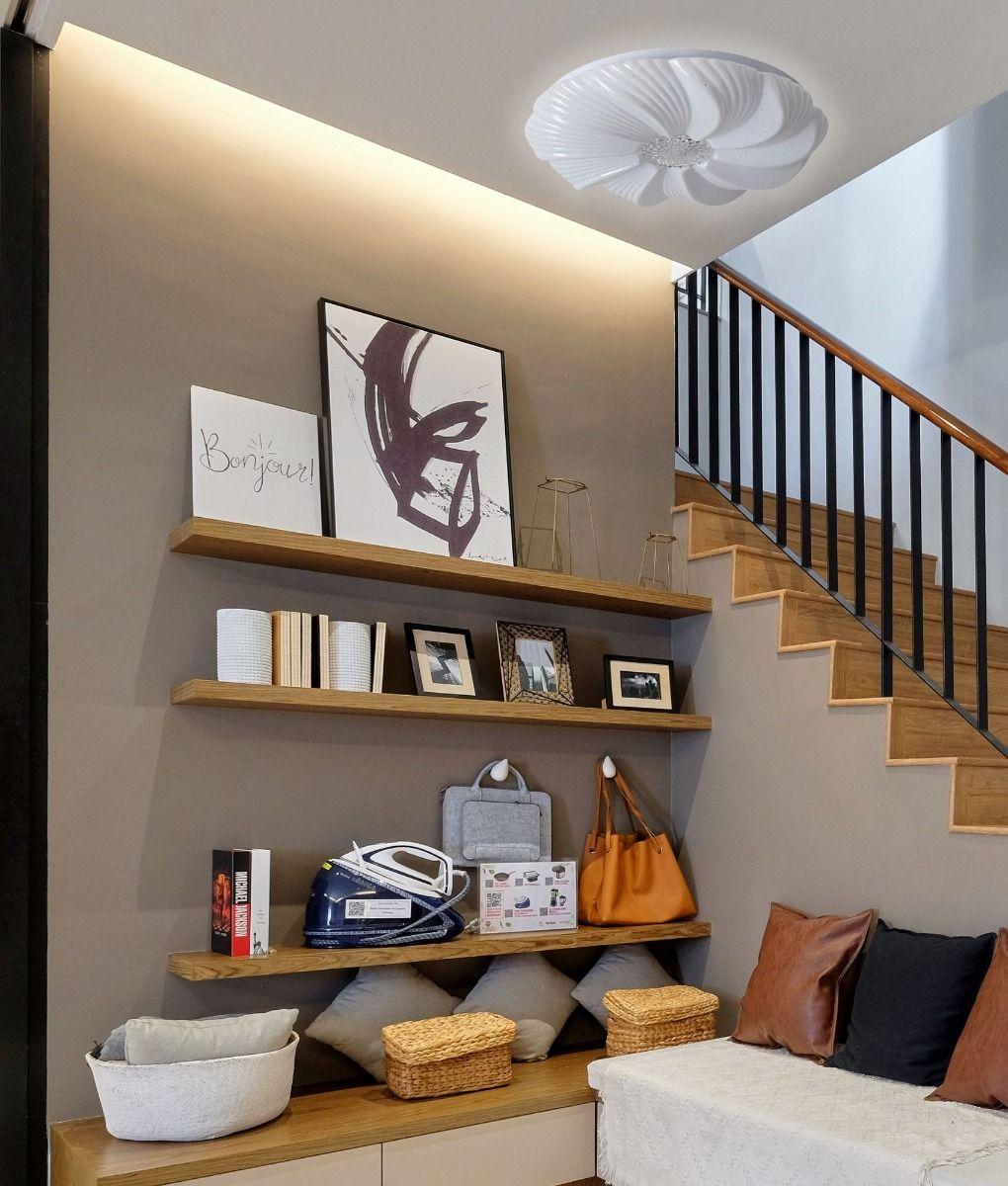 Lámpara Techo LED Redonda Diseño Flor Hogar Decorativa Jhn-7