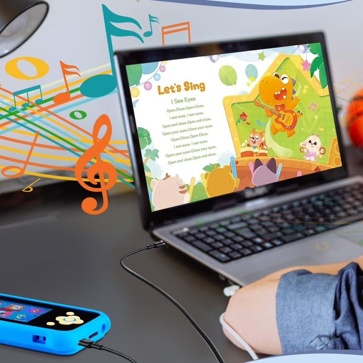 JUGUETE TELEFONO INTELIGENTE SIMULAR SMARTPHONE NIÑOS LAU-6