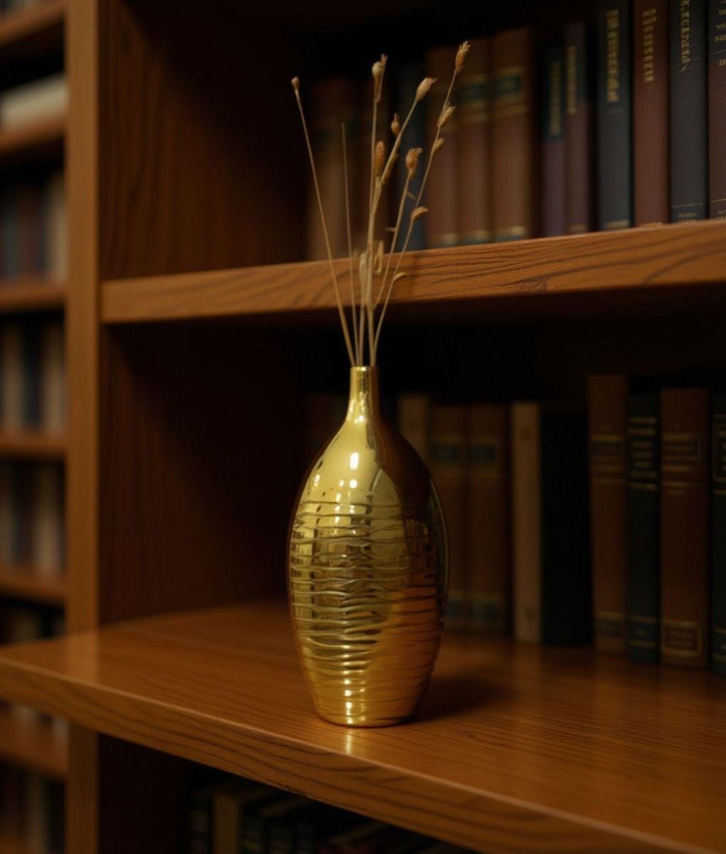 Florero Decorativo Moderno Diseño Ondas Hogar Jhn-9