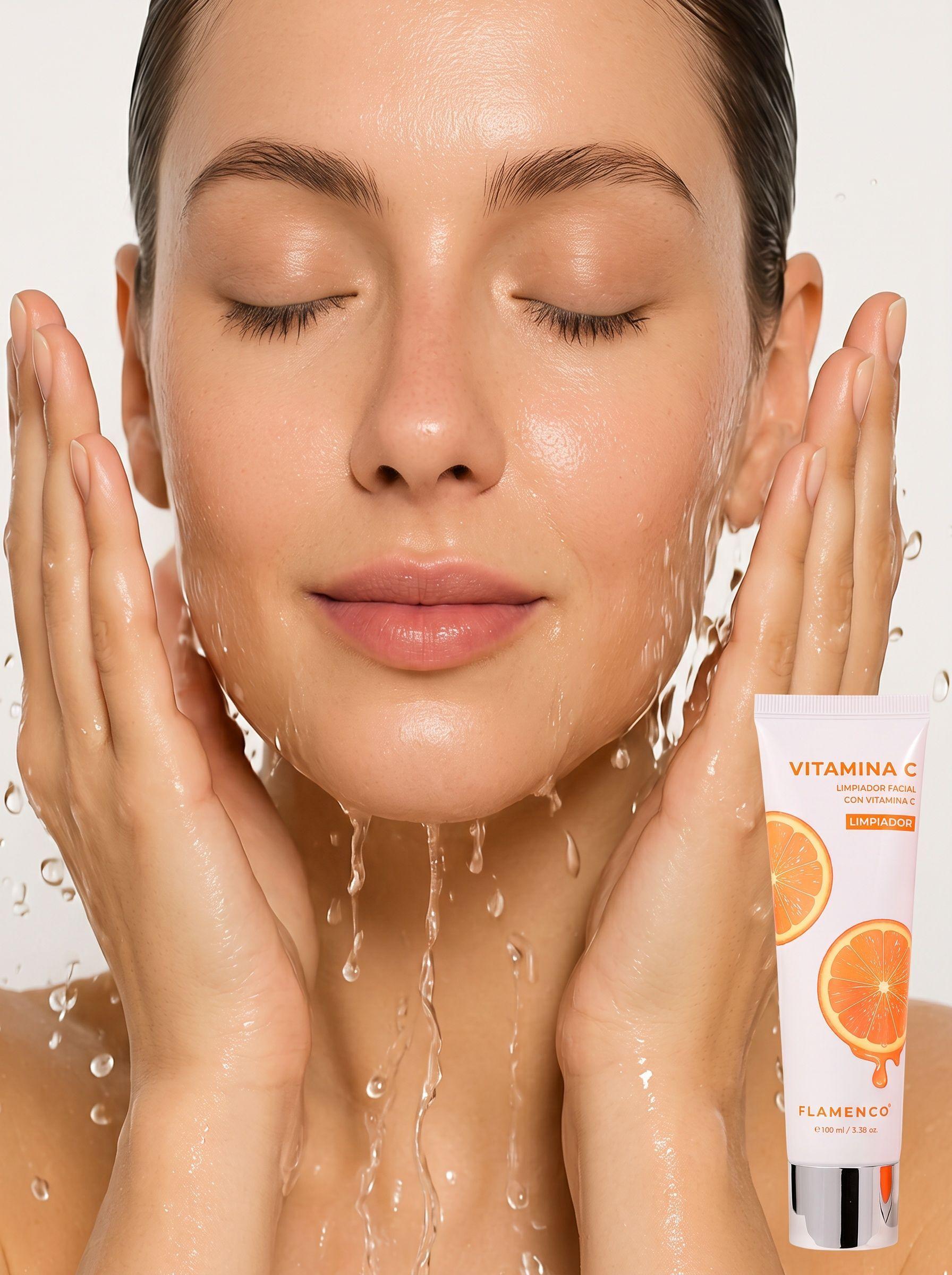 SET 2 LIMPIADOR FACIAL CON VITAMINA C ILUMINA BELLEZA LAU-3