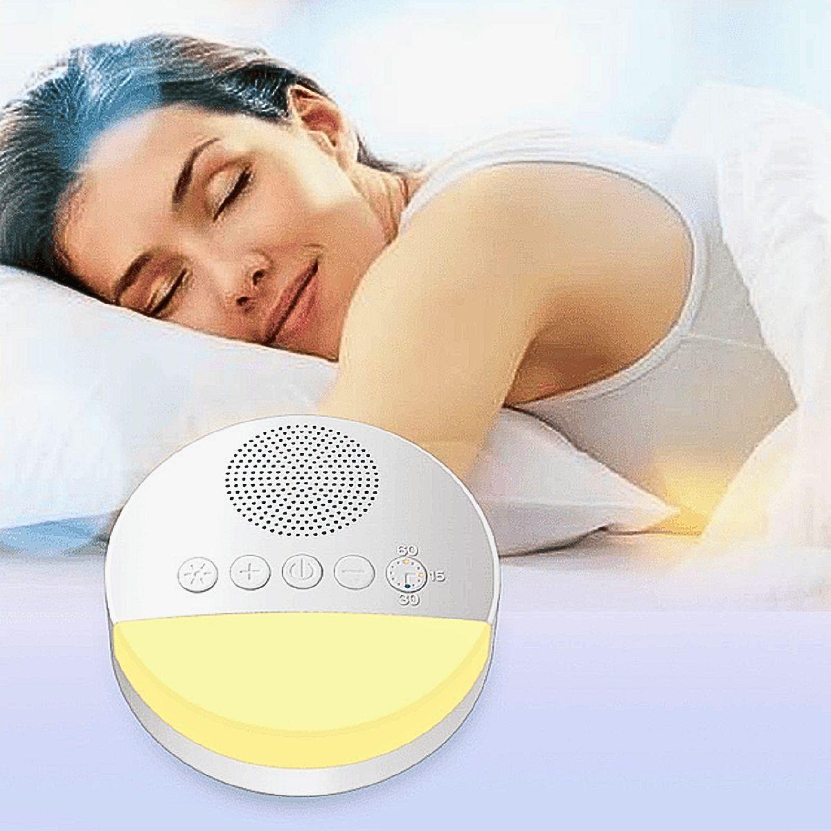 Monitor Ruido Blanco Luz Cálida Recargable USB Bebe Lau-2