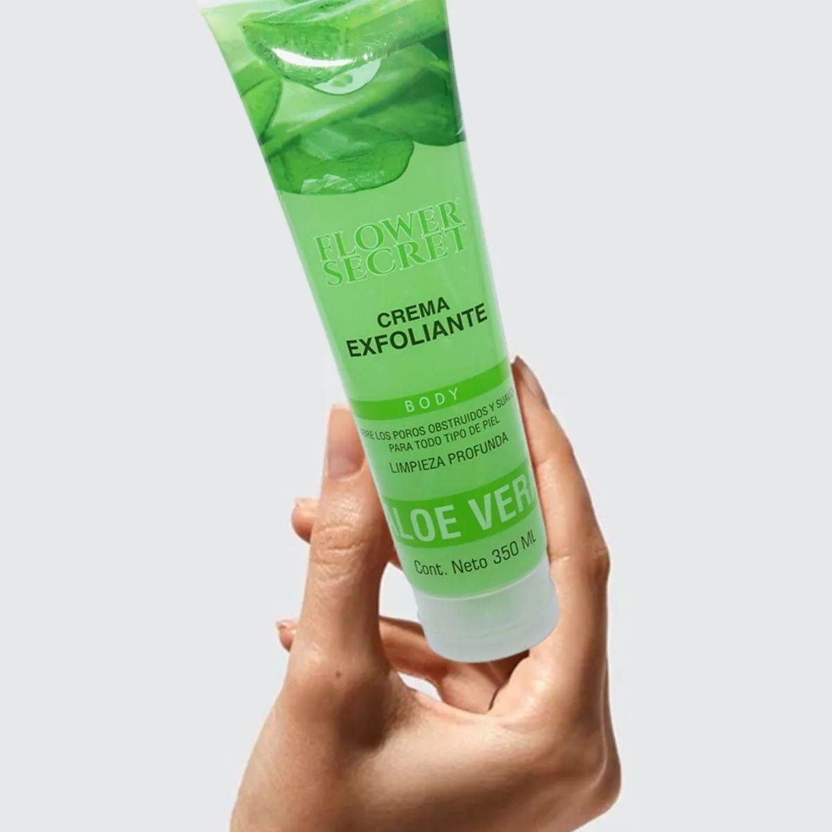 Set 2 Cremas Exfoliantes Corporal Aloe Vera Limpieza Lau-2