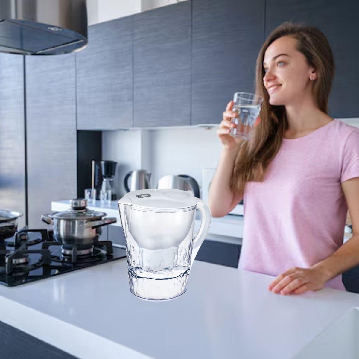 JARRA DE AGUA 3,5 L PURIFICA FILTRA MODERNA  COCINA LAU-1