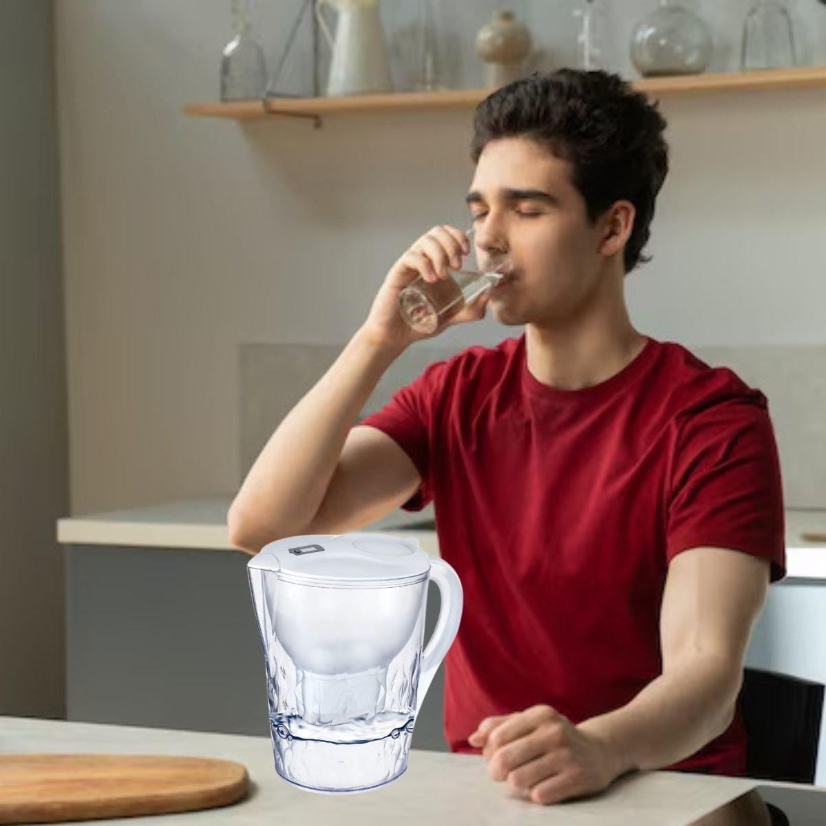 JARRA DE AGUA 3,5 L PURIFICA FILTRA MODERNA  COCINA LAU-9