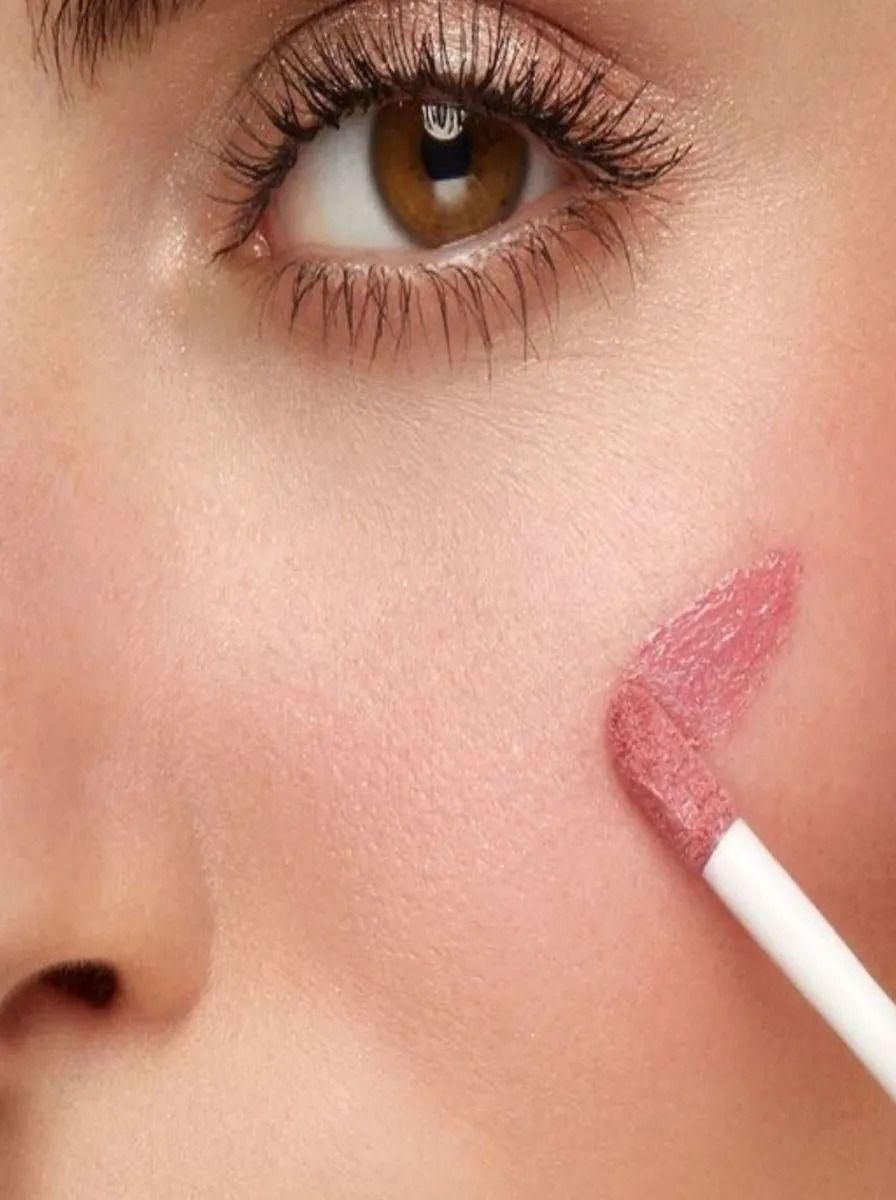 Pack 3 Rubores Liquidos Blush Brillante Maquillaje Lau-8