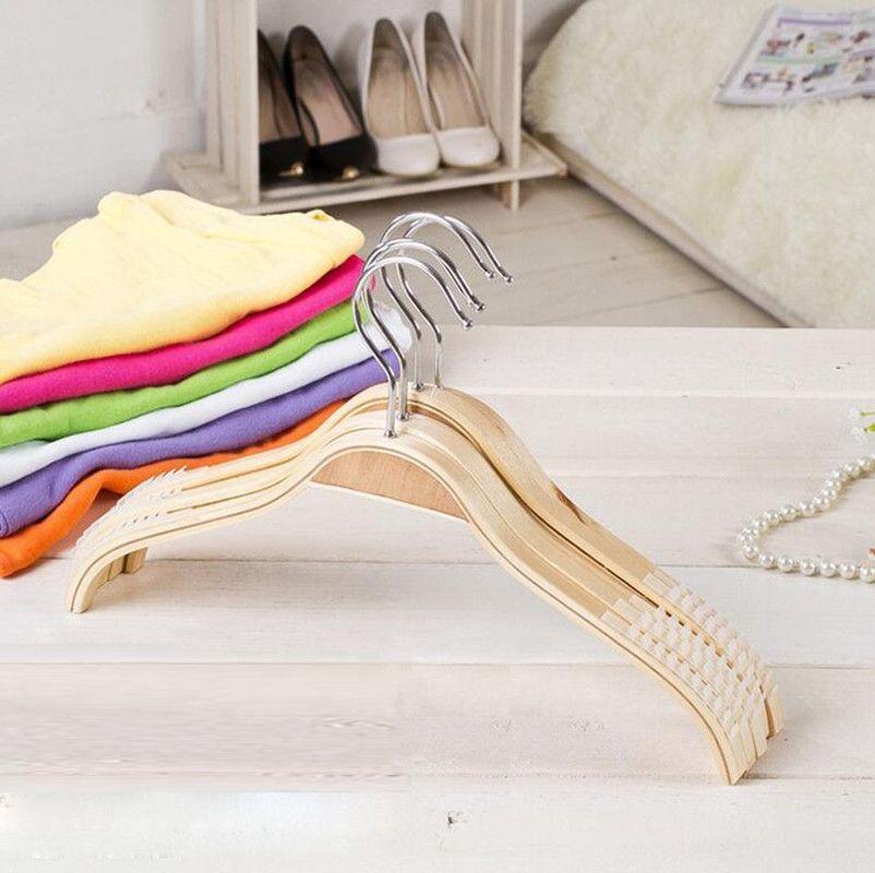 Set 10 Perchas Redonda Lisa Antideslizante Giratorio Lau-6