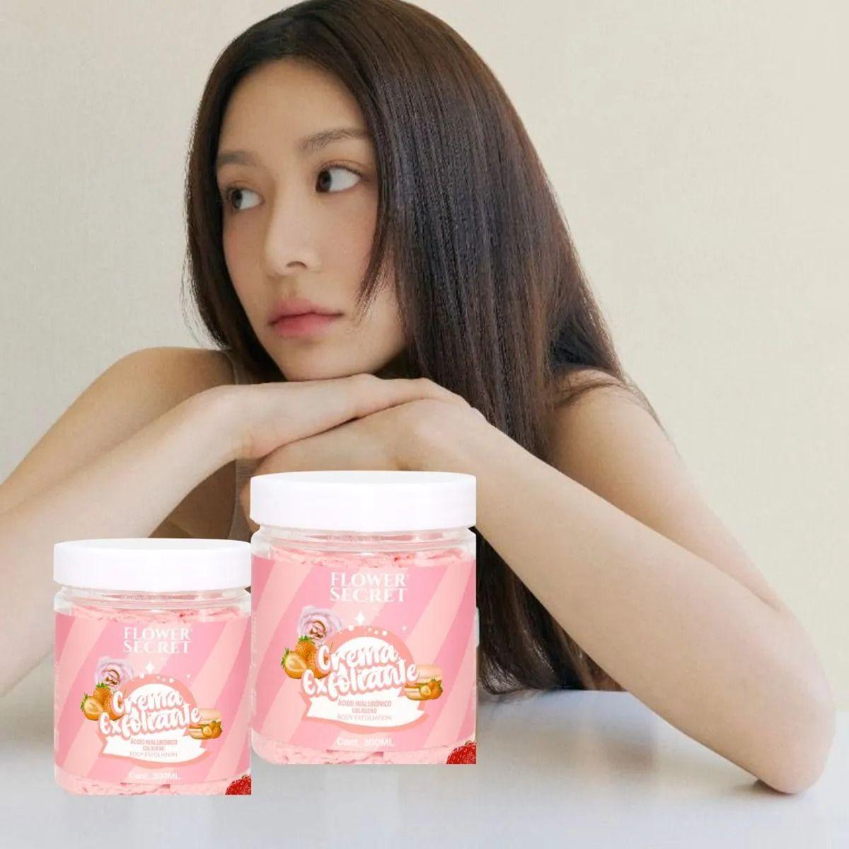 Set 3 Cremas Exfoliantes Helados Melon, Fresa, Naranja Lau-4