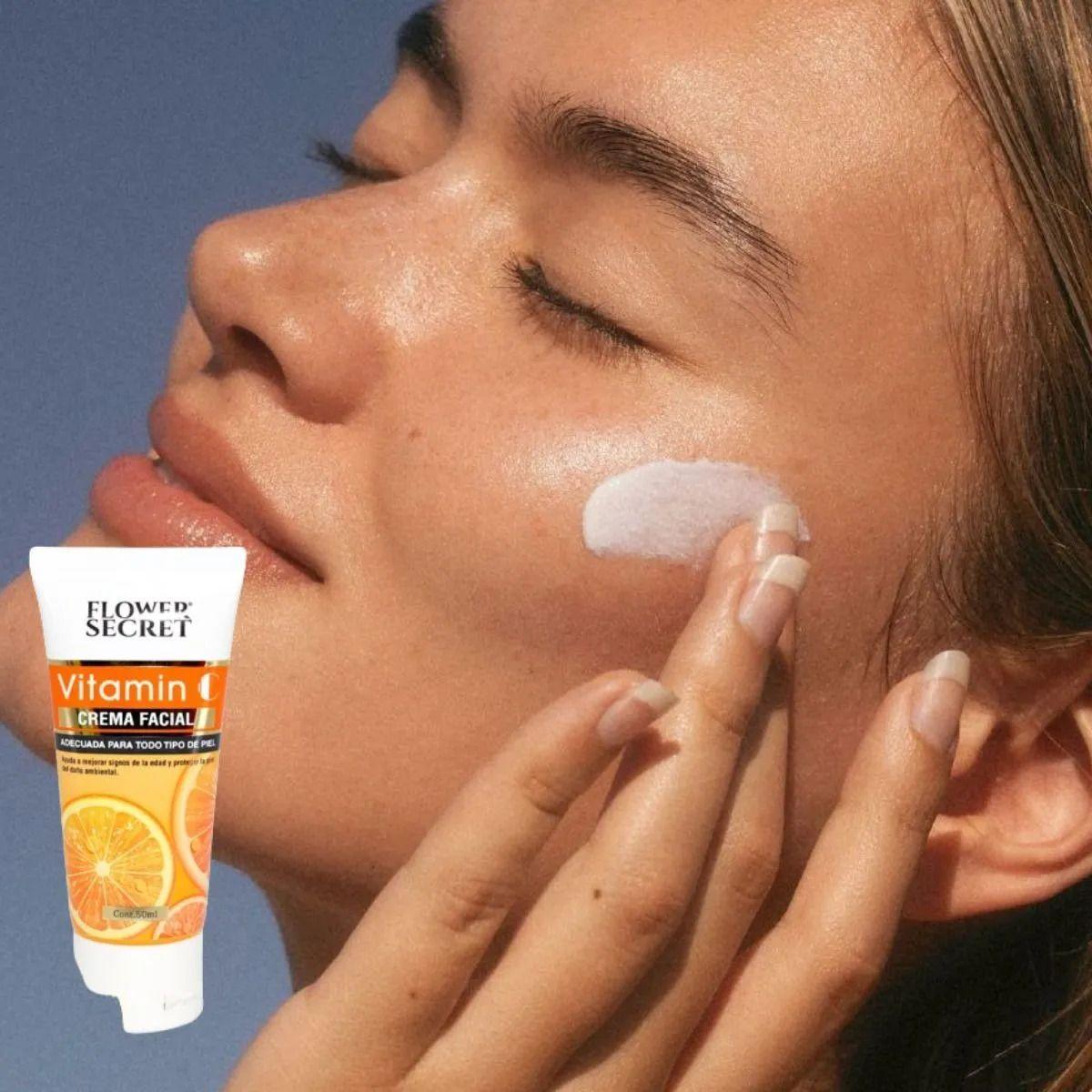 SET 2 CREMAS FACIAL VITAMINA C ANTIOXIDANTE BELLEZA LAU-1