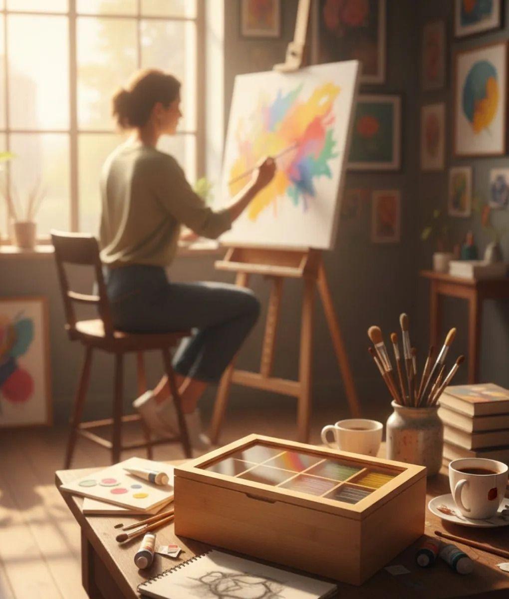 Caja Decorativa Organizadora Almacenamiento Modular Jhn-2