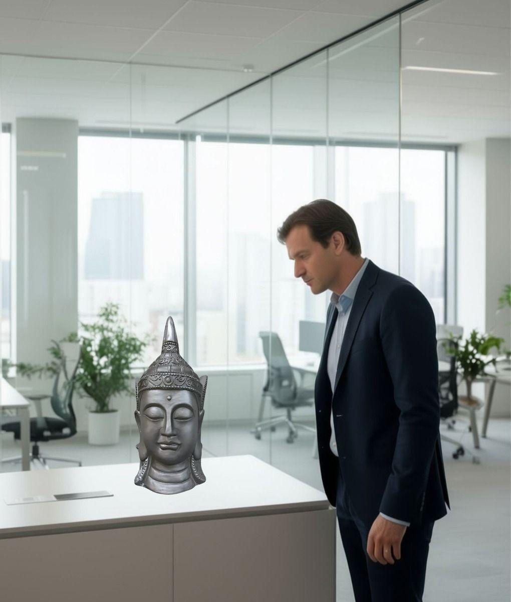 Figura Decorativa Cabeza Buda Estatua Adorno Hogar Jhn-2