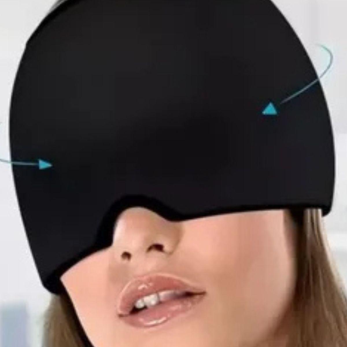 SET 2 COMPRESA GEL FORMA DE GORRO MIGRAÑA ALIVIO DOLOR LAU-6