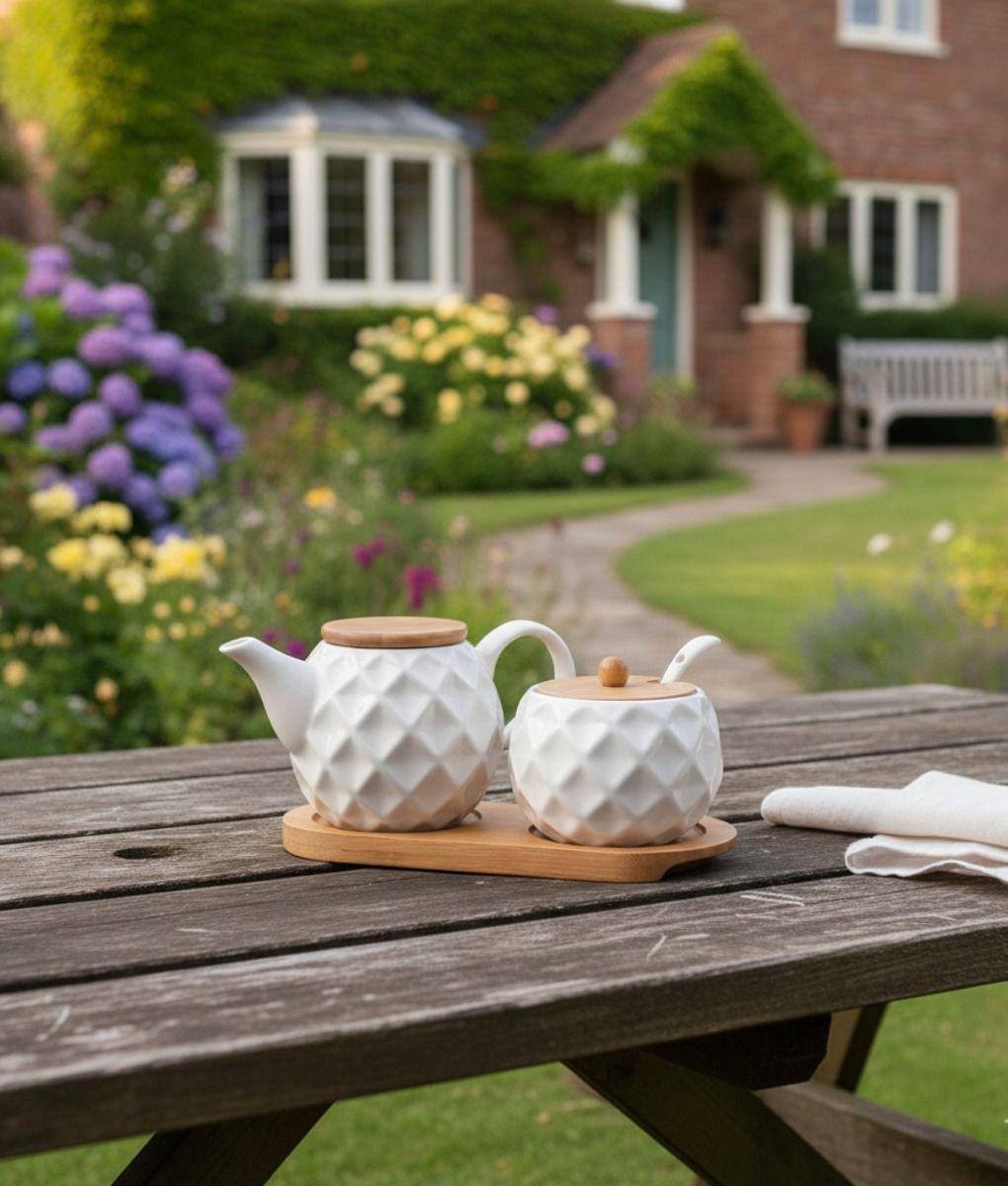 Set 2 Frascos Servir Estilo Natural Organización Hogar Jhn-9